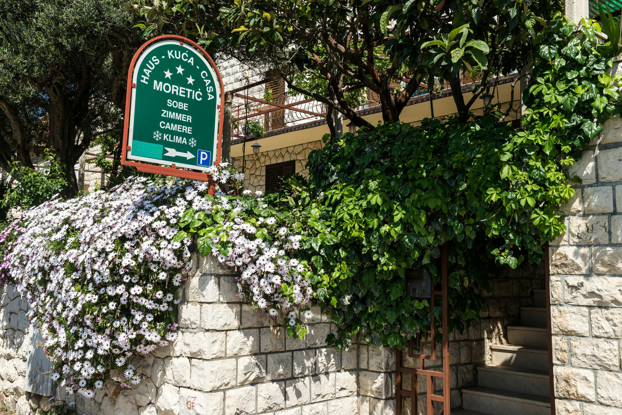 Guesthouse Moretic Orasac Exterior foto